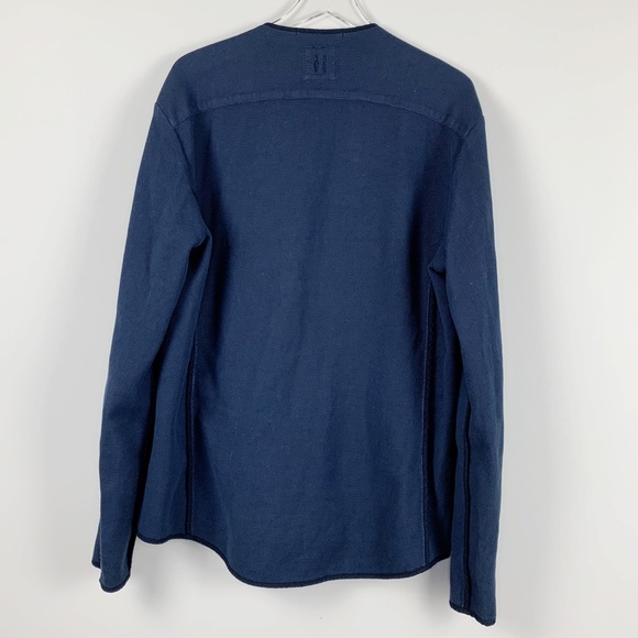 Hannes Roether Navy Cardigan sz XXL - Picture 5 of 9